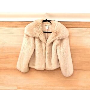 Go Fish Women’s Faux Fur Coat, Size M, Barbie Pink, Luxurious and Soft!